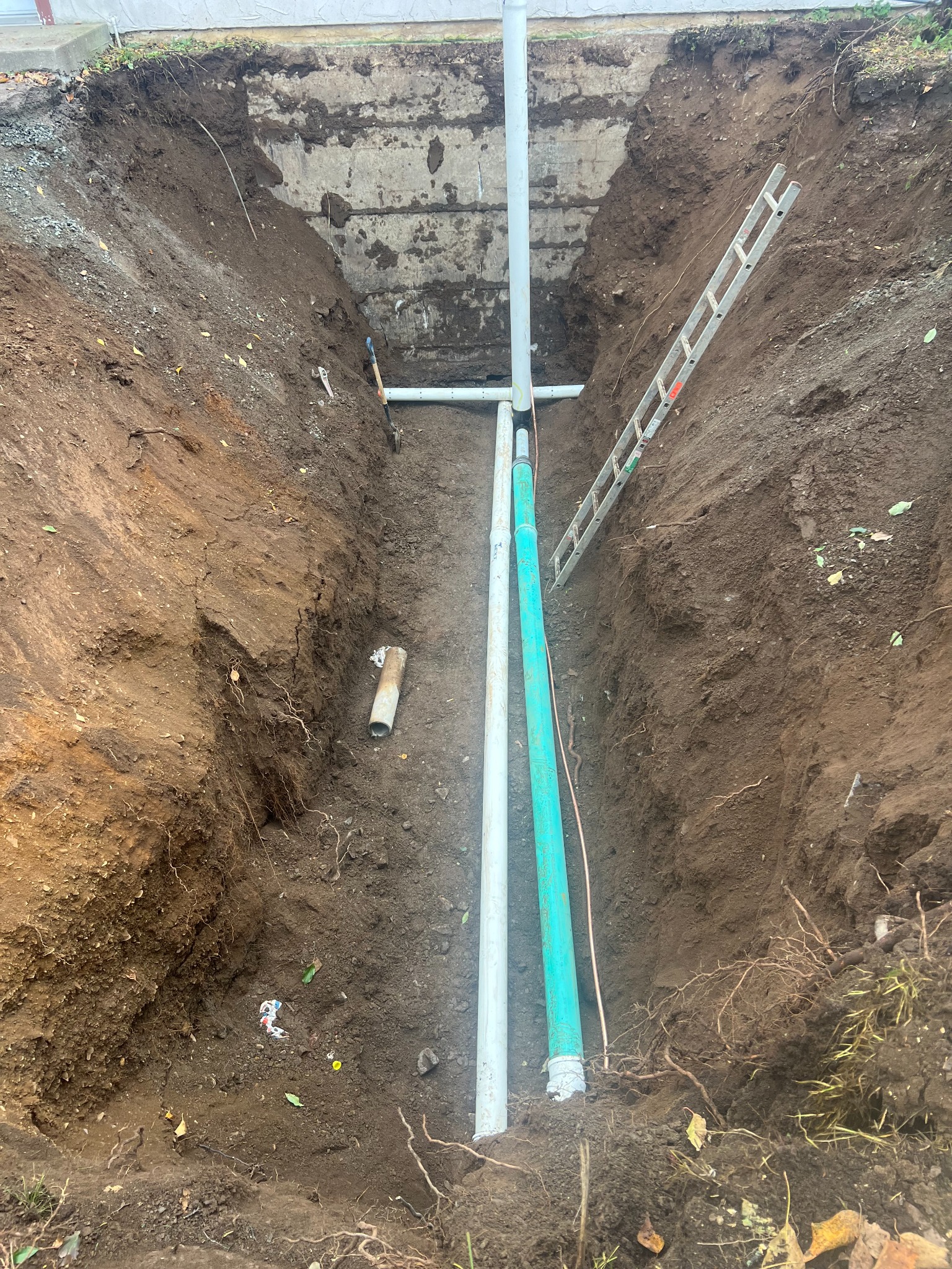 Excavation et drainage - réalisation Excavation Coffrage LB