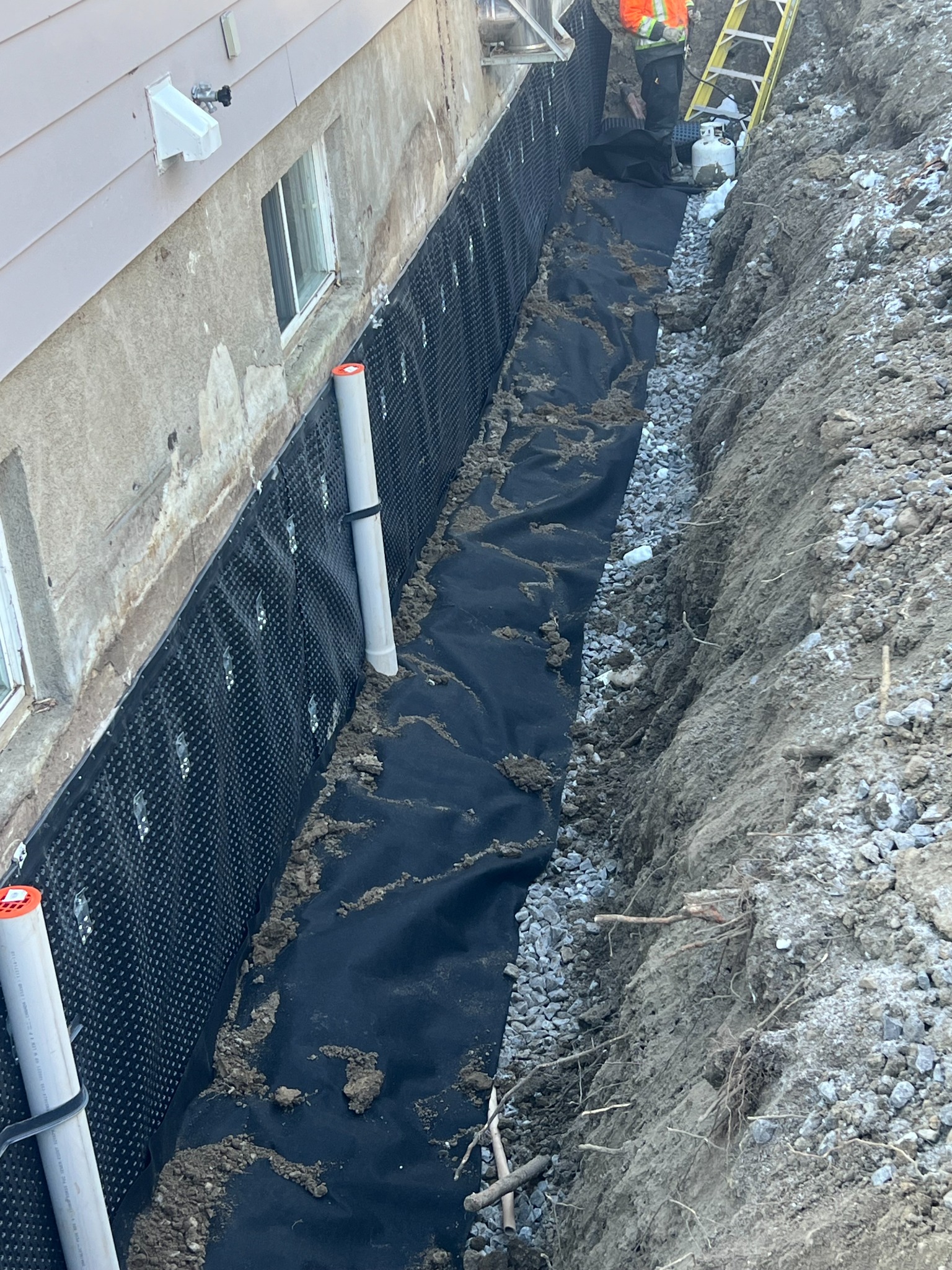 Excavation et drainage - réalisation Excavation Coffrage LB