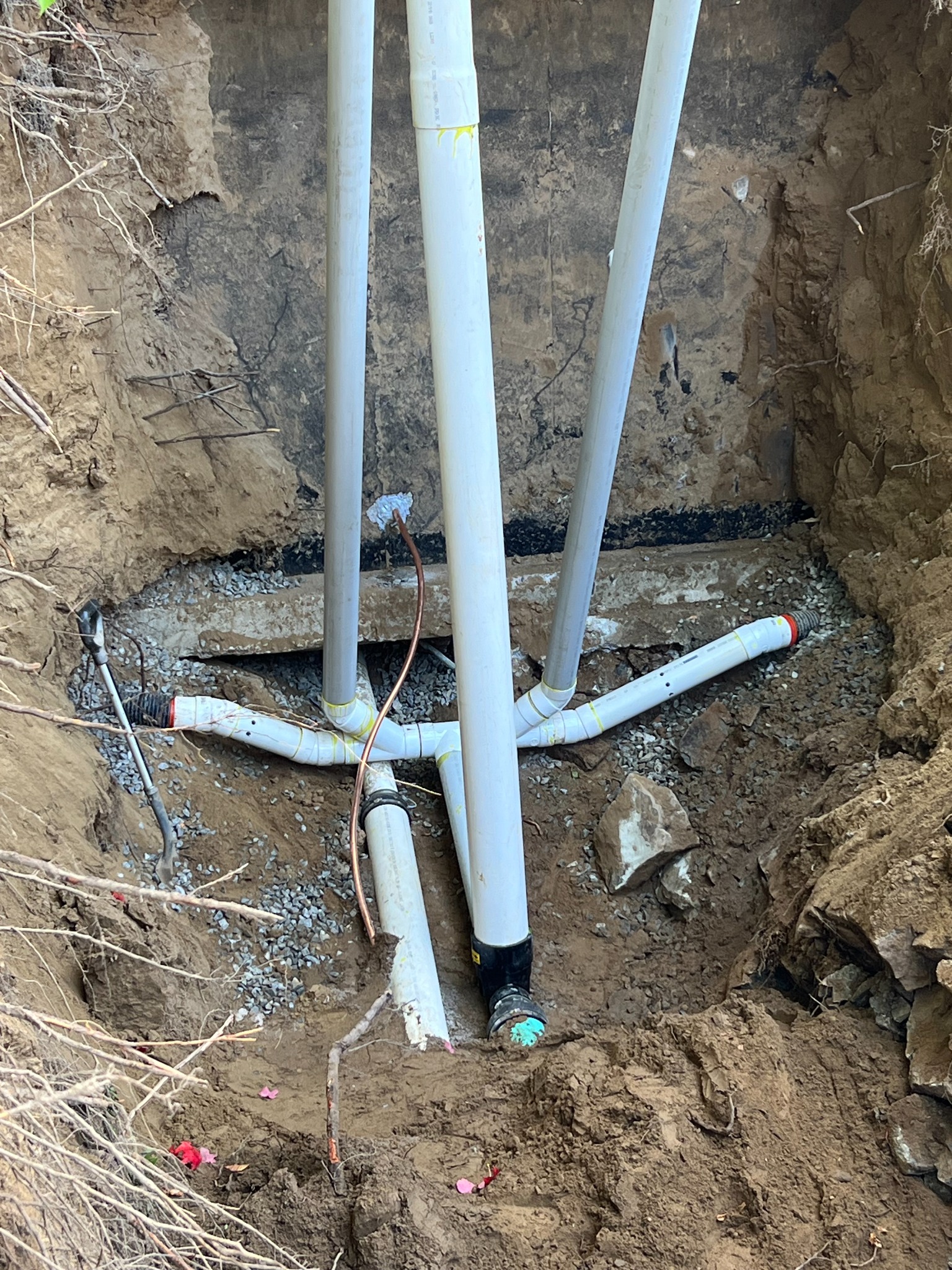 Excavation et drainage - réalisation Excavation Coffrage LB