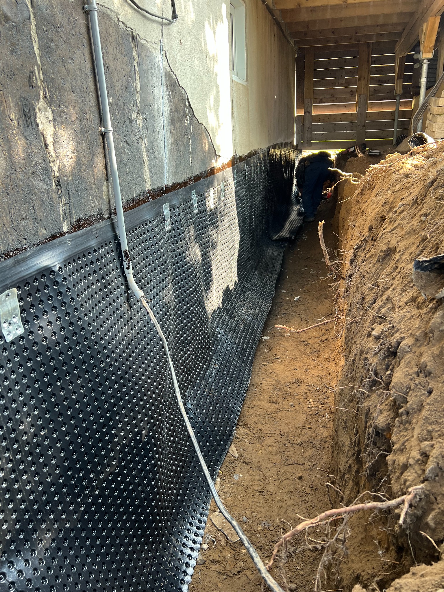Excavation et drainage - réalisation Excavation Coffrage LB