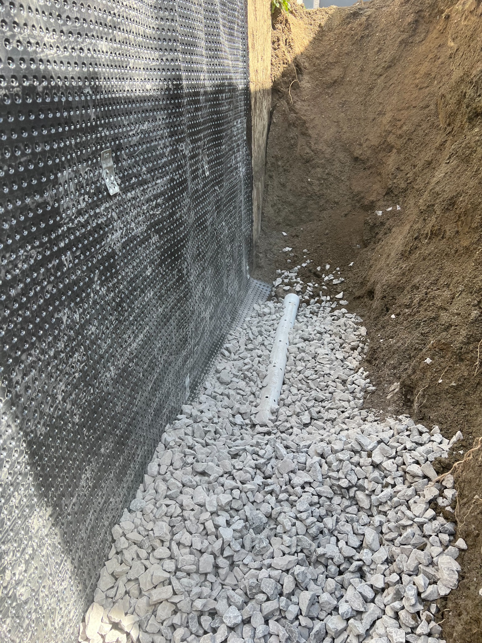 Excavation et drainage - réalisation Excavation Coffrage LB