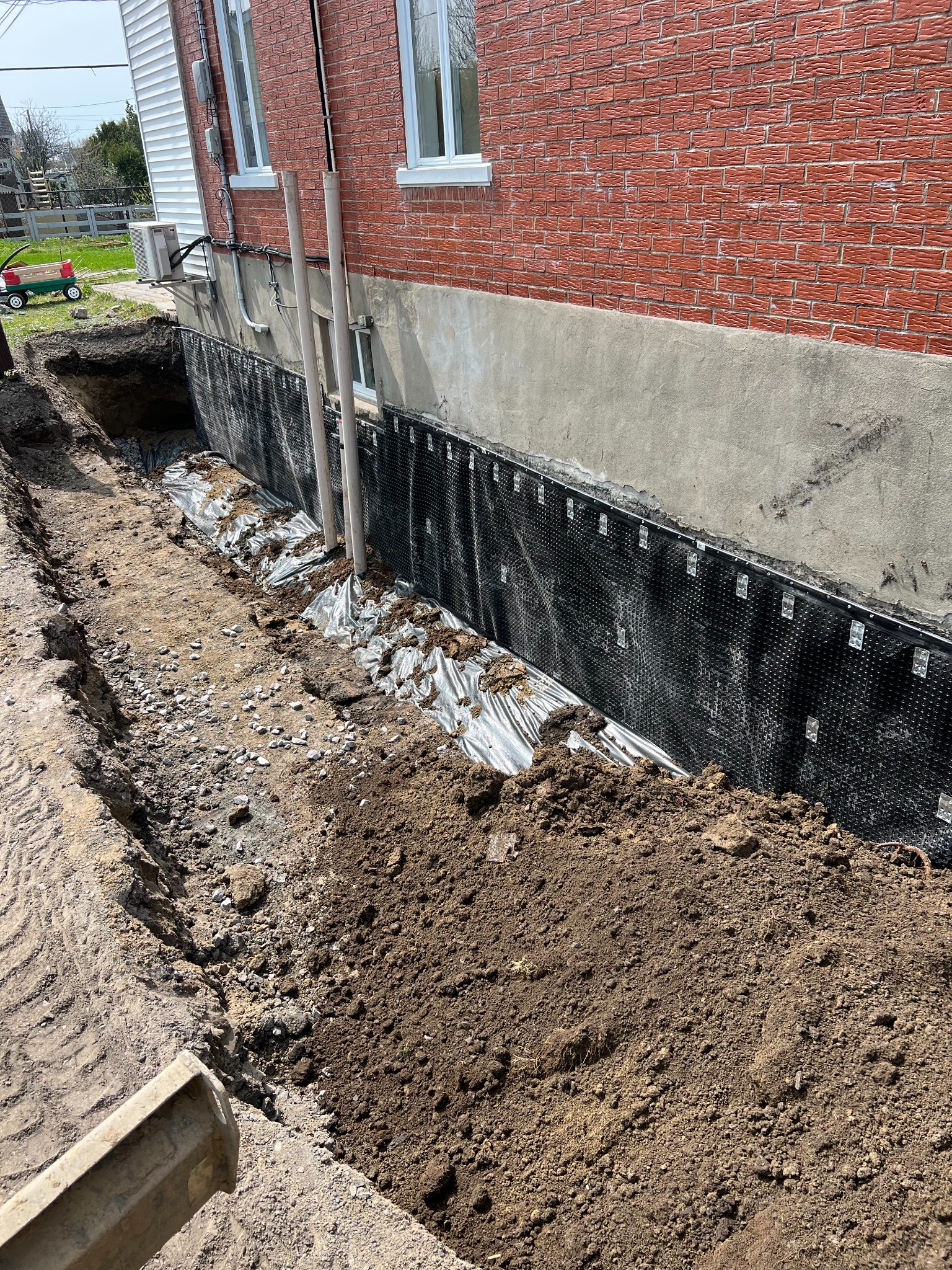 Excavation et drainage - réalisation Excavation Coffrage LB