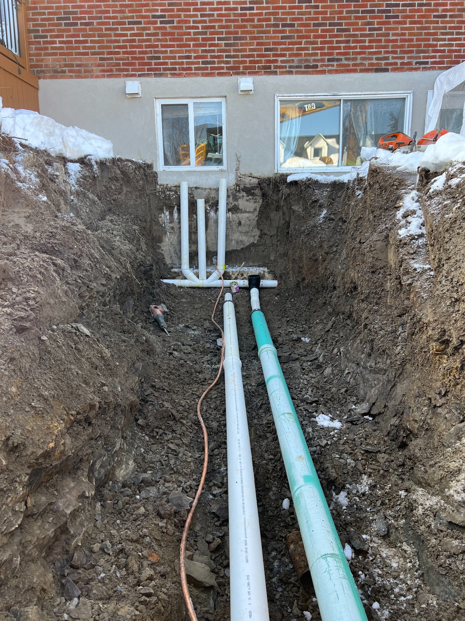 Excavation et drainage - réalisation Excavation Coffrage LB